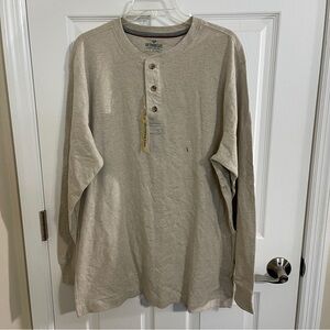 Outdoor Life Wilderness Sueded Henley Men's size Large